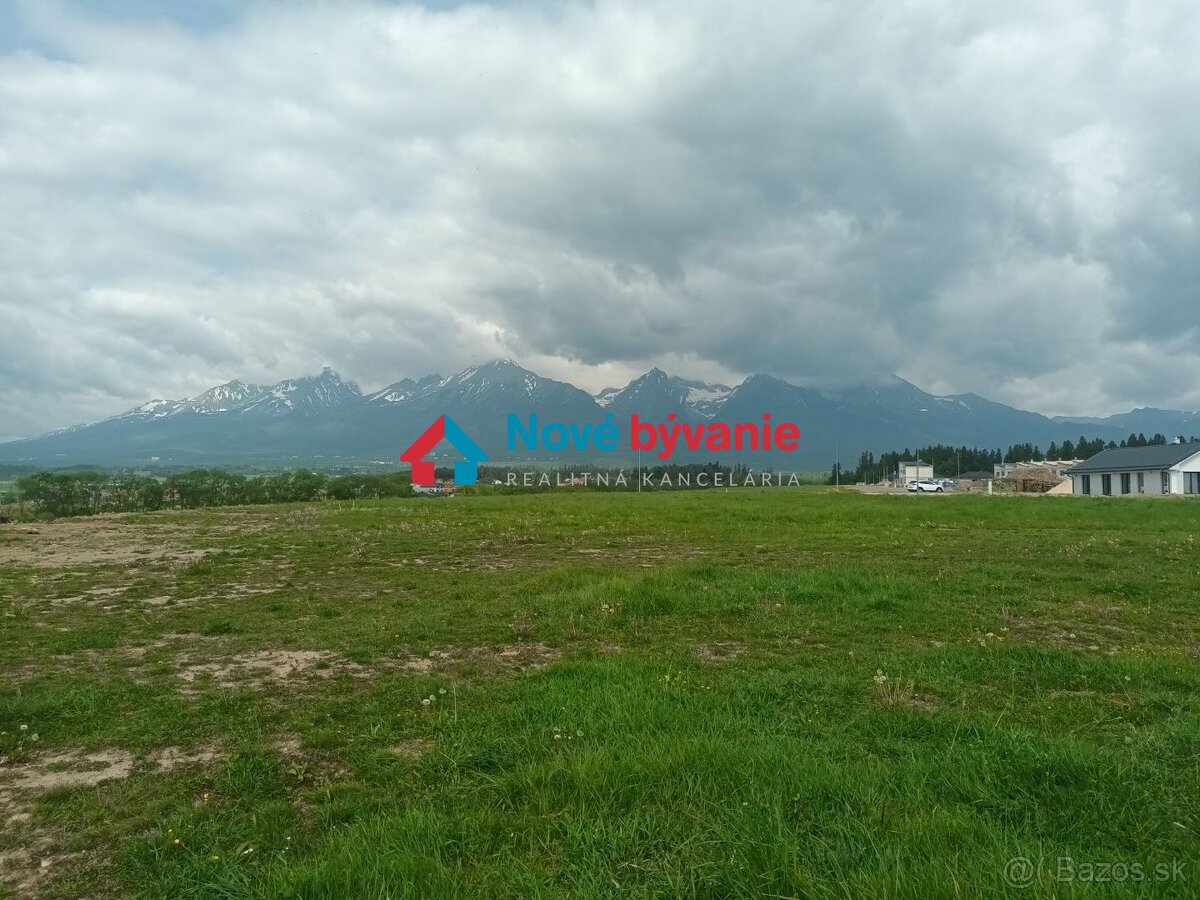 Stavebný pozemok - Mlynica Výhľad Vysoké Tatry