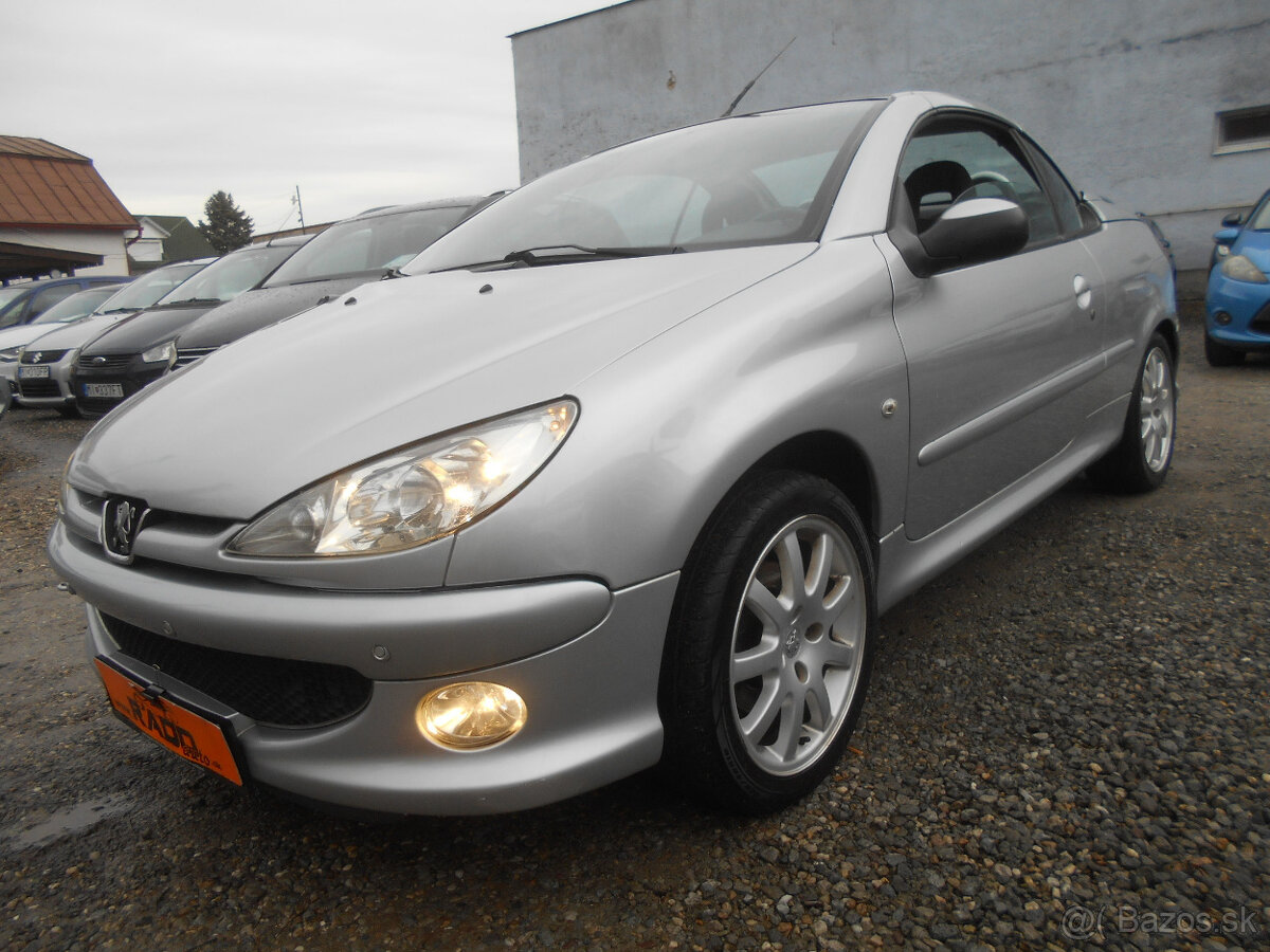 Peugeot 206 CC 1.6 16V - AJ NA SPLÁTKY