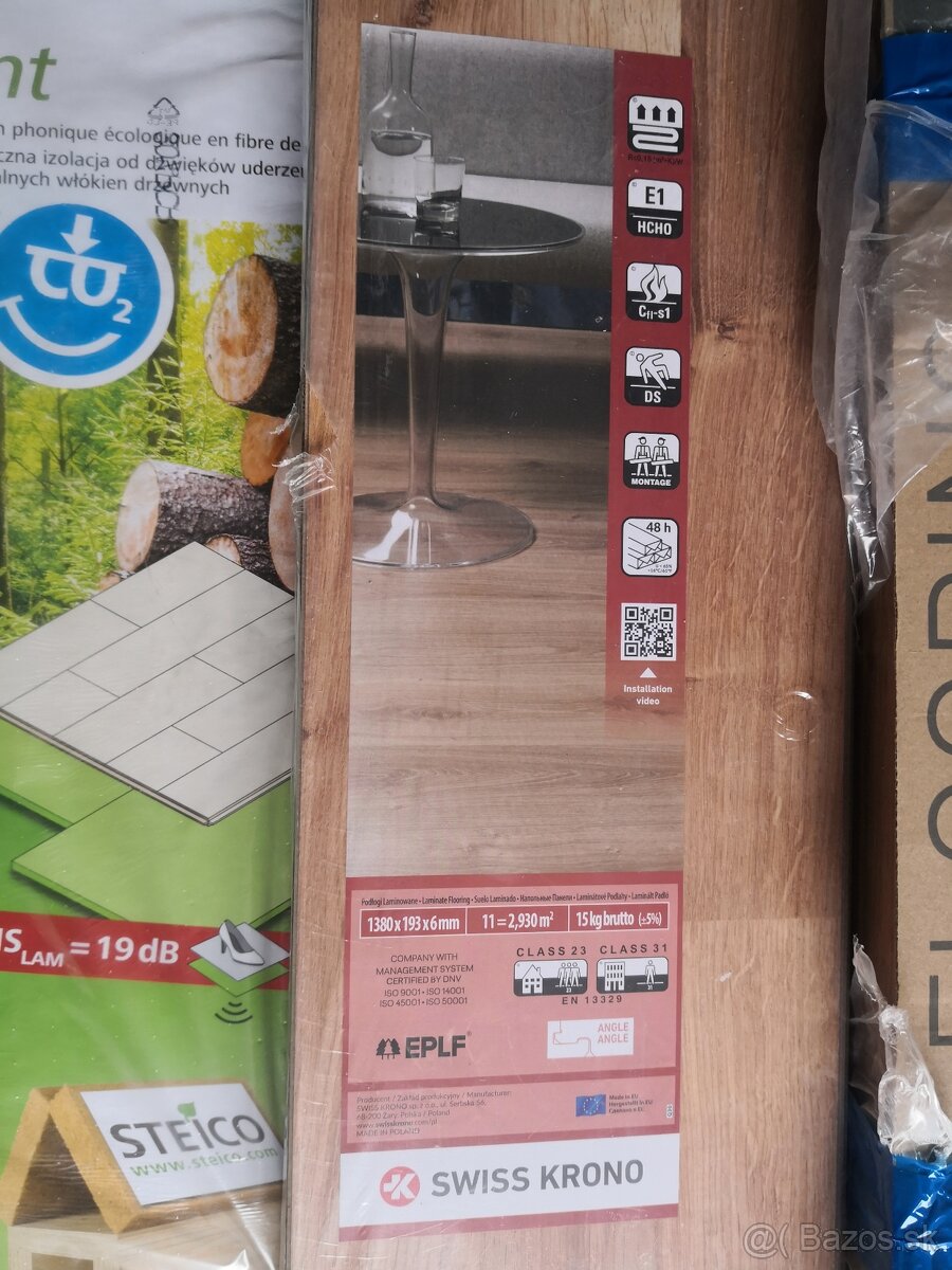 plavajuca podlaha 2 baly+podložka vid foto