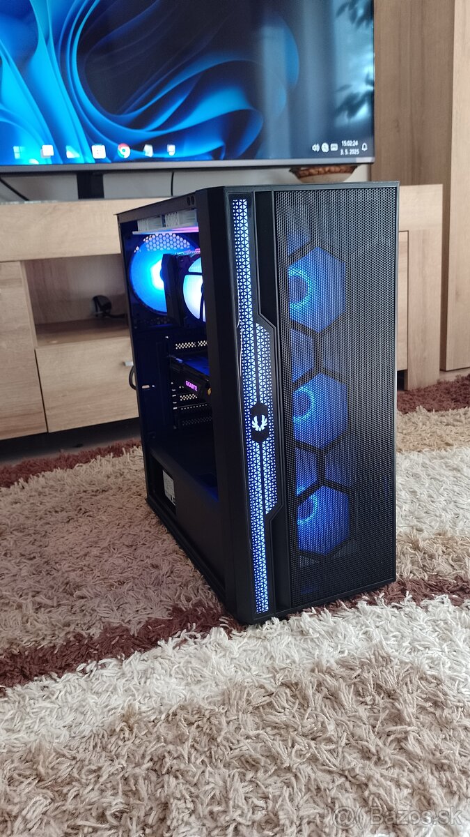 Predam vykonny herny PC-/ RYZEN 5 3600/RTX 2070/32GB DDR4