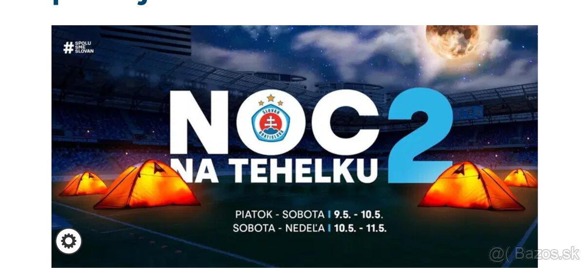 Noc na tehelku2 - 9.5.2025(piatok)