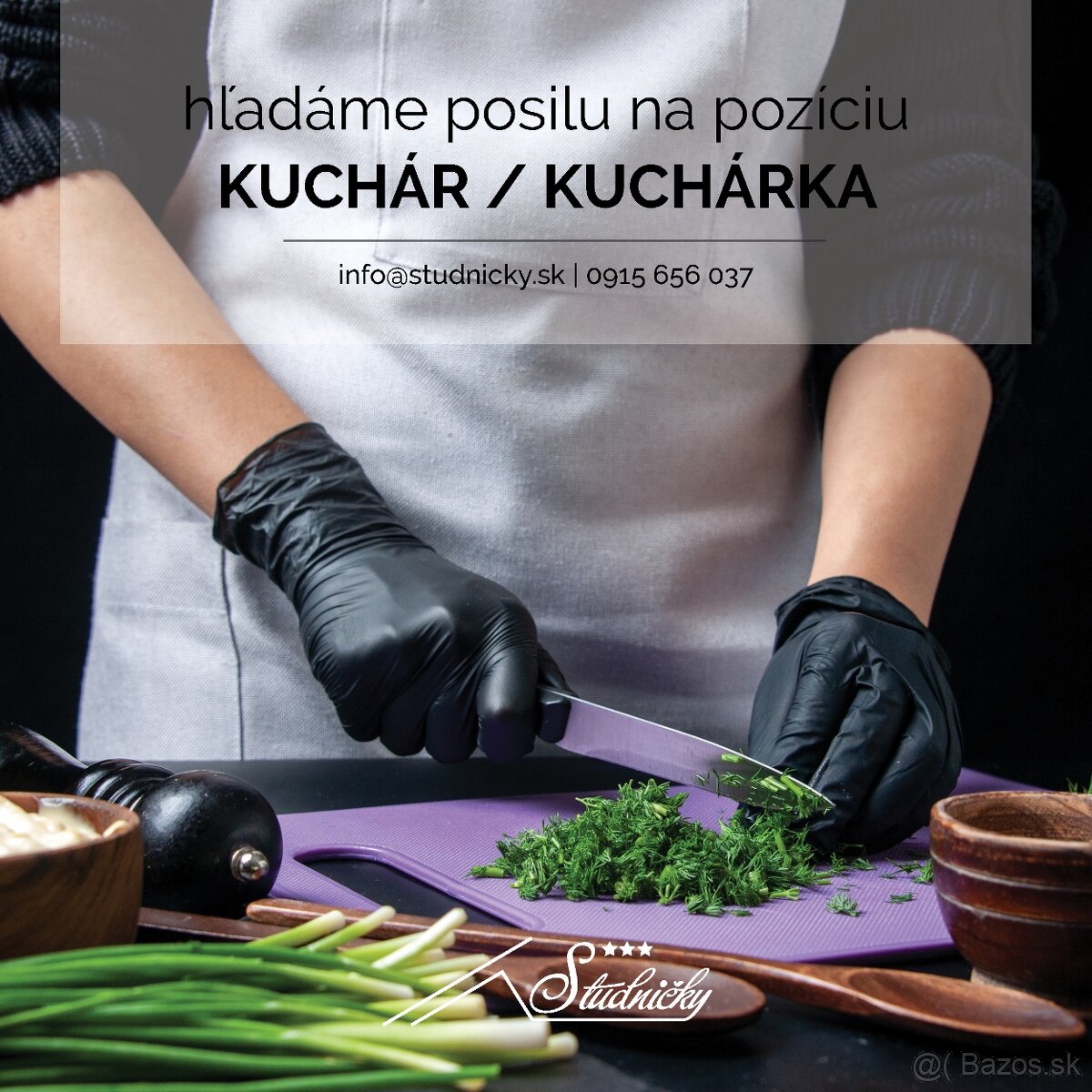 Hľadáme kuchára/ KUCHÁRKU