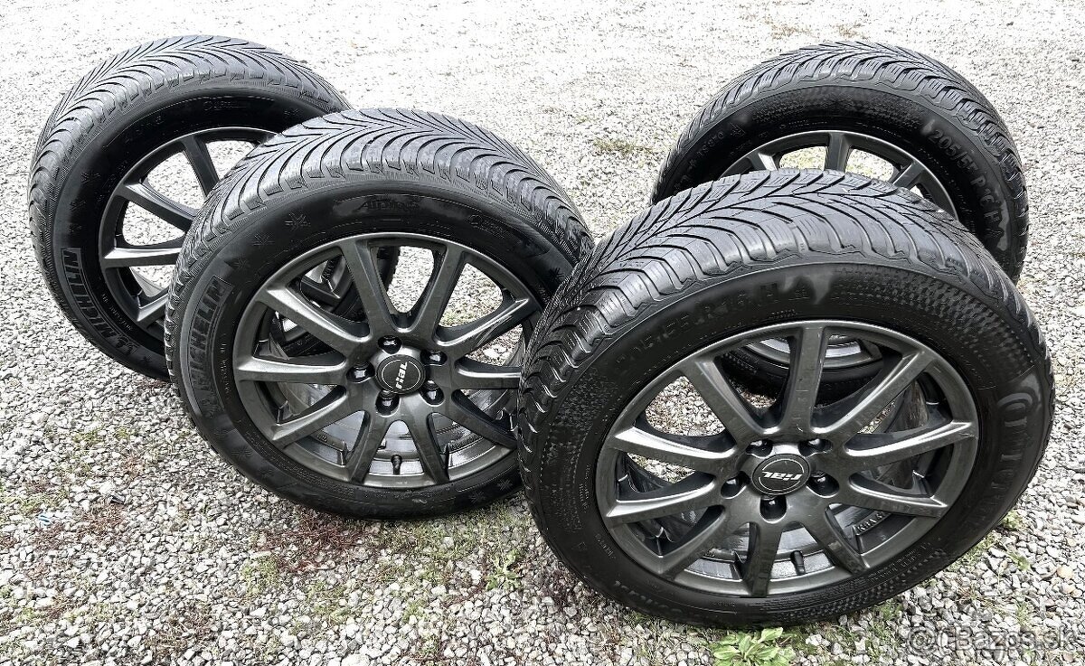 Predam alu vhodne na Skoda Seat VW 5x112 6,5Jx16 205/55r16