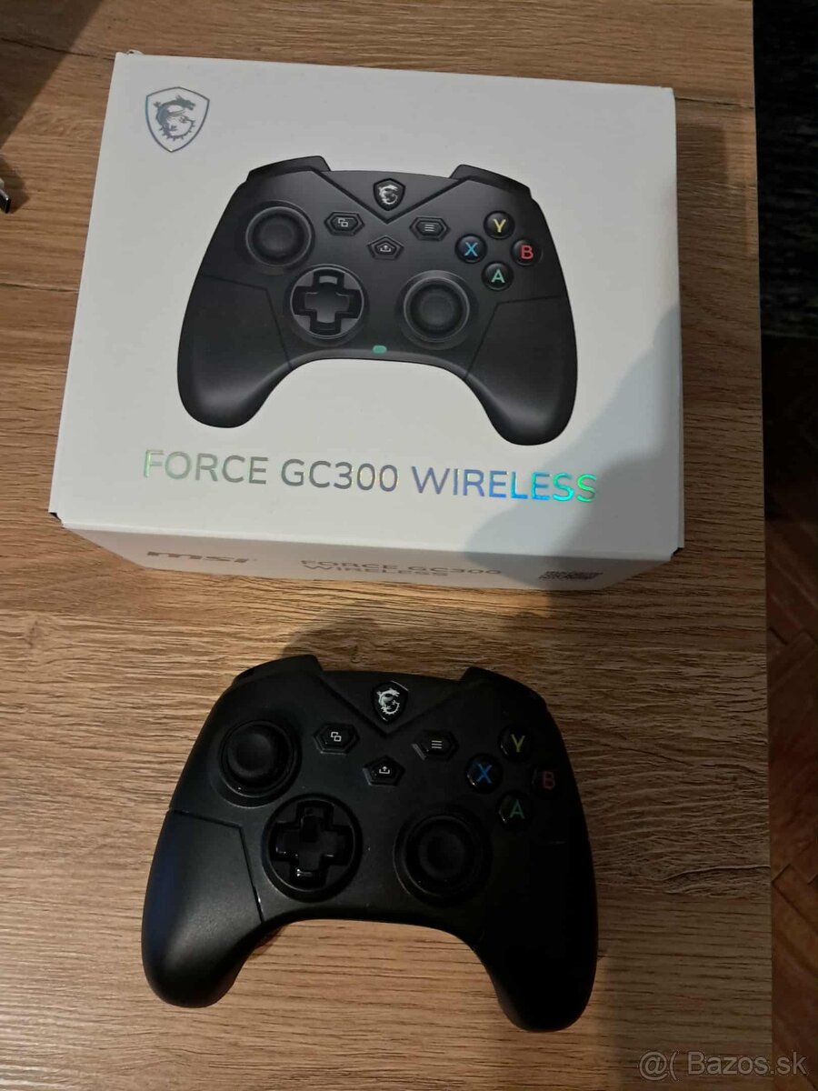 Gamepad MSI Force GC300 Wireless v zaruke 23 mesiacov