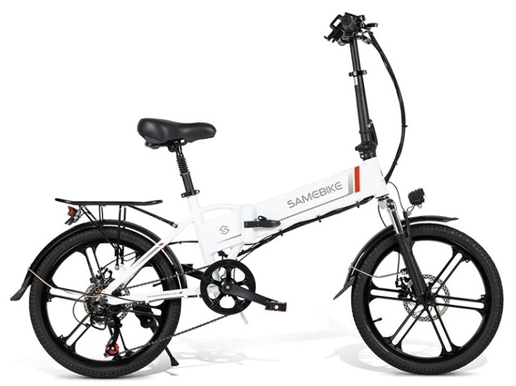 Skladací elektrický bicykel 250W 48V 20 kolesá