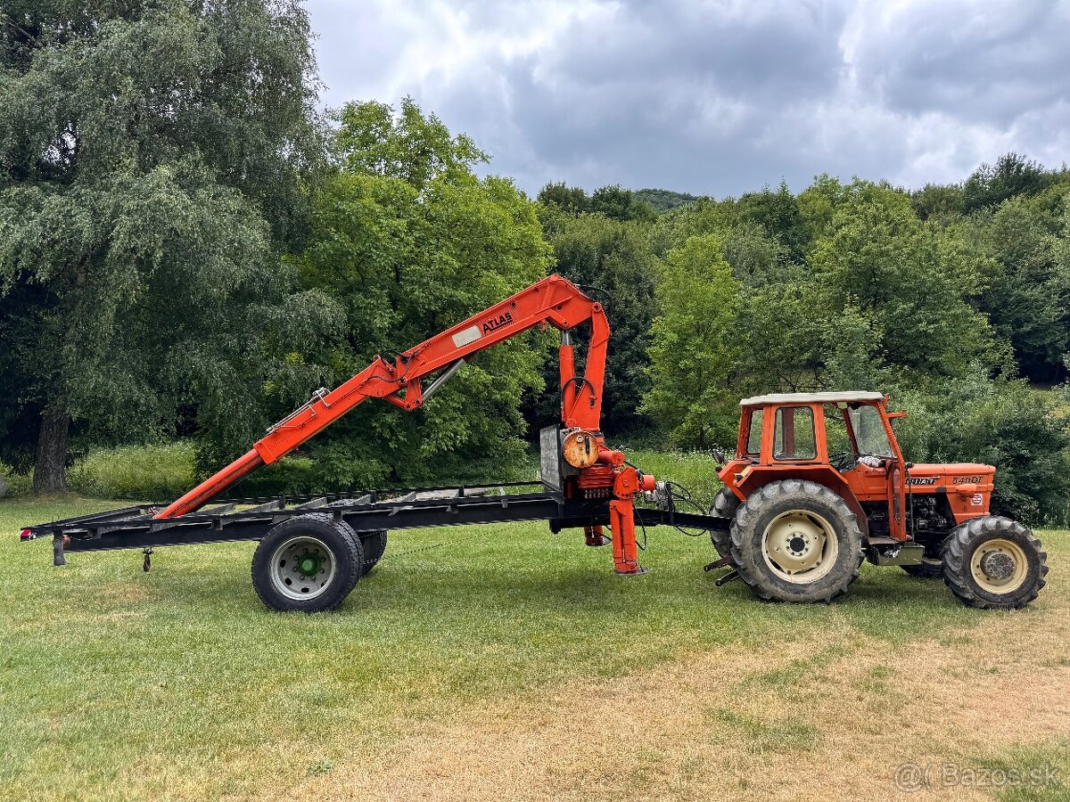 Príves s hydraulickou rukou Atlas 4002