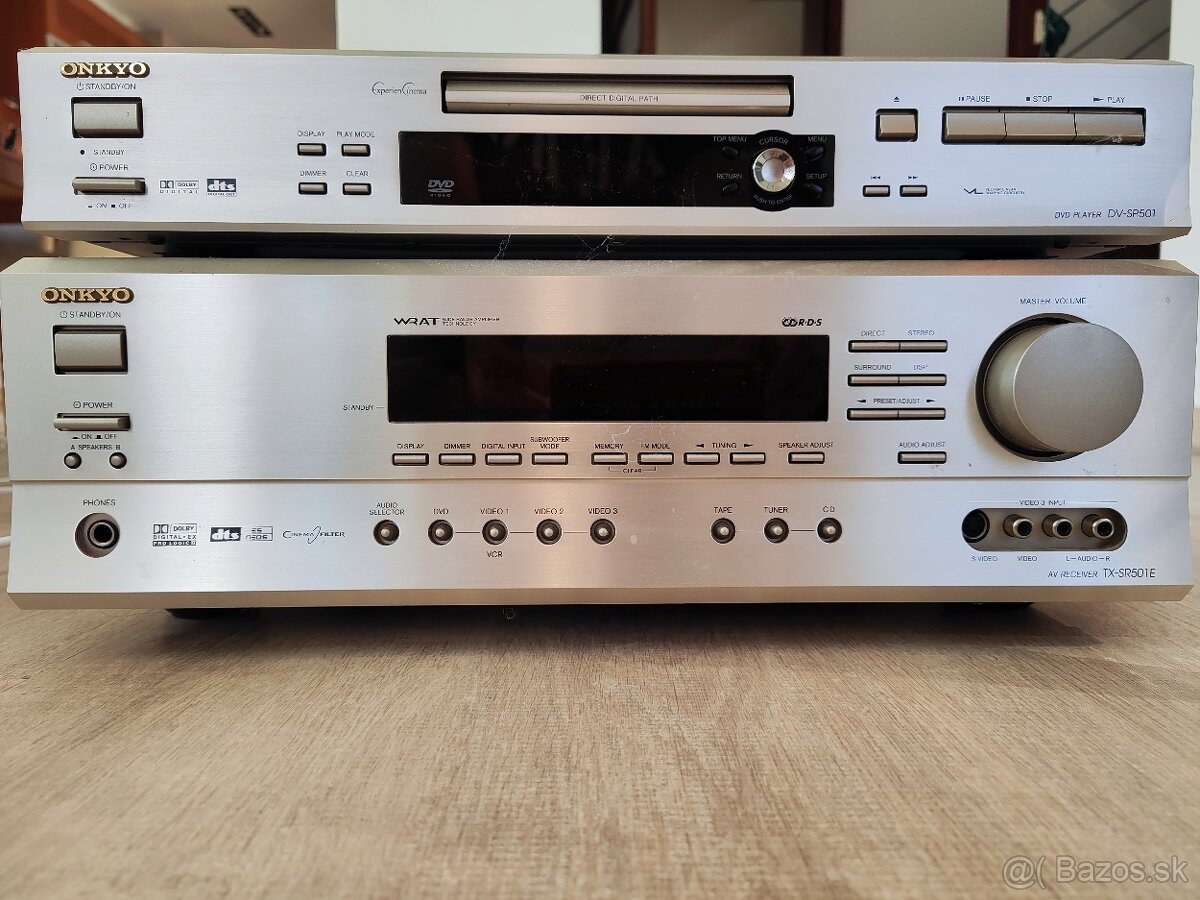 Onkyo TX‑SR501E , Onkyo DV‑SP501