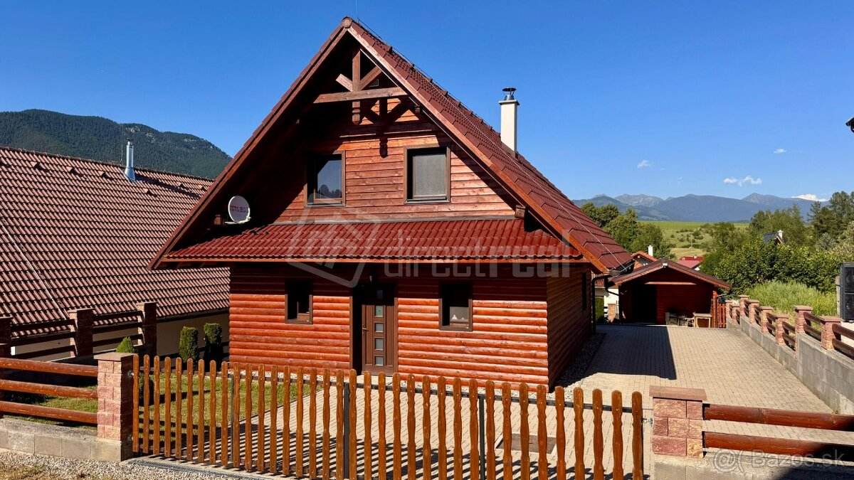 NOVÁ CENA Nádherná chalupa v lone prírody na Liptove