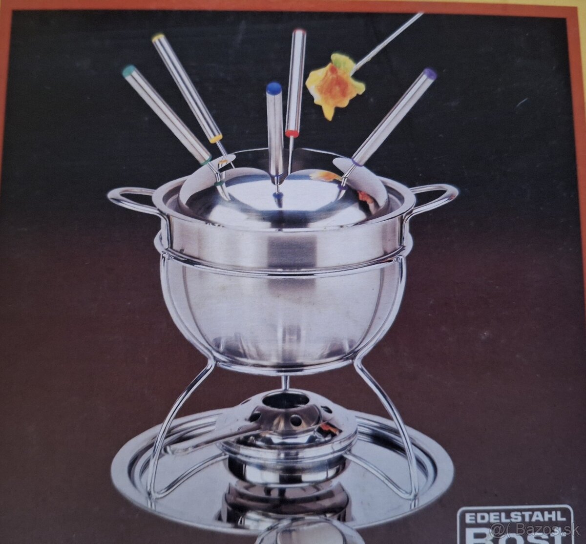 Nerezový fondue - horúca čokoláda