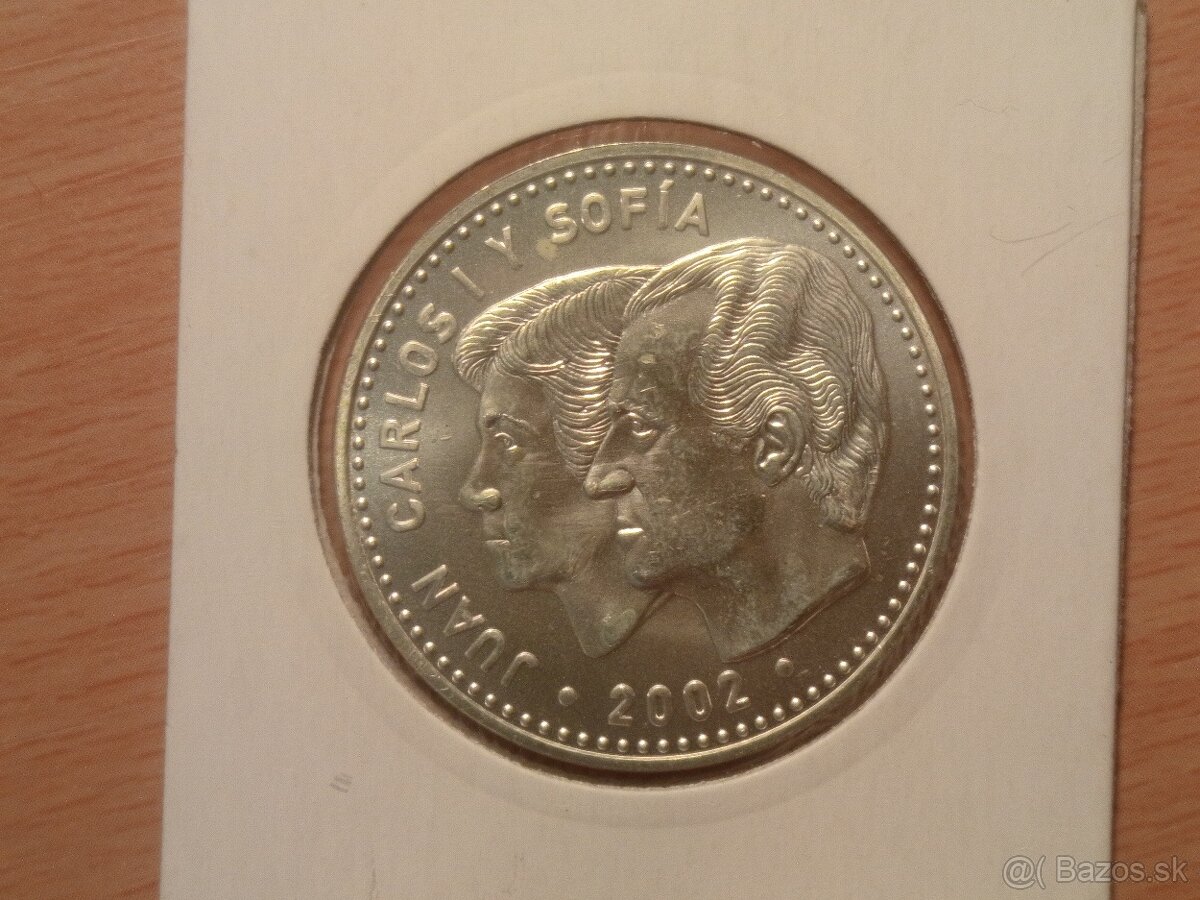 12€ Španielsko 2002 – Investičné striebro