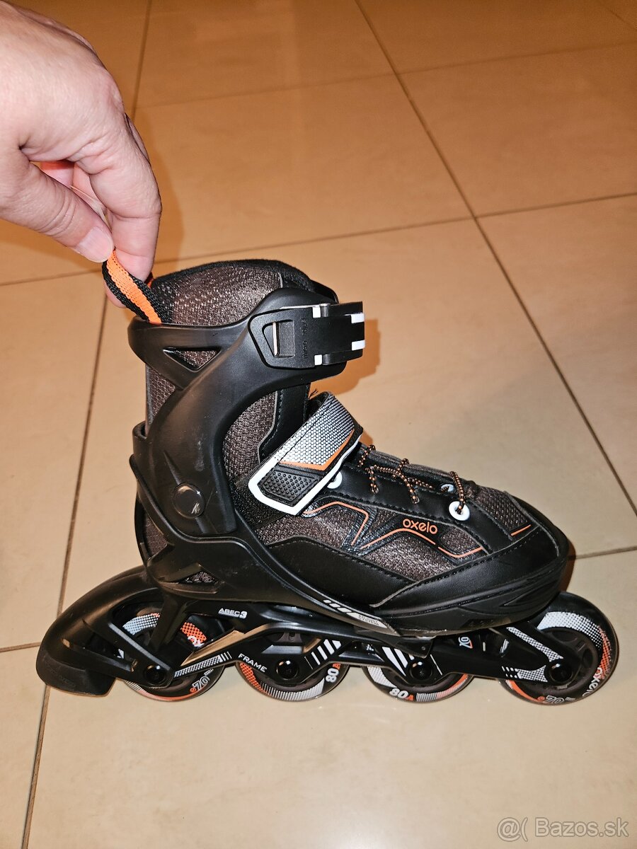 Detské, nastaviteľné inline korčule č29-32