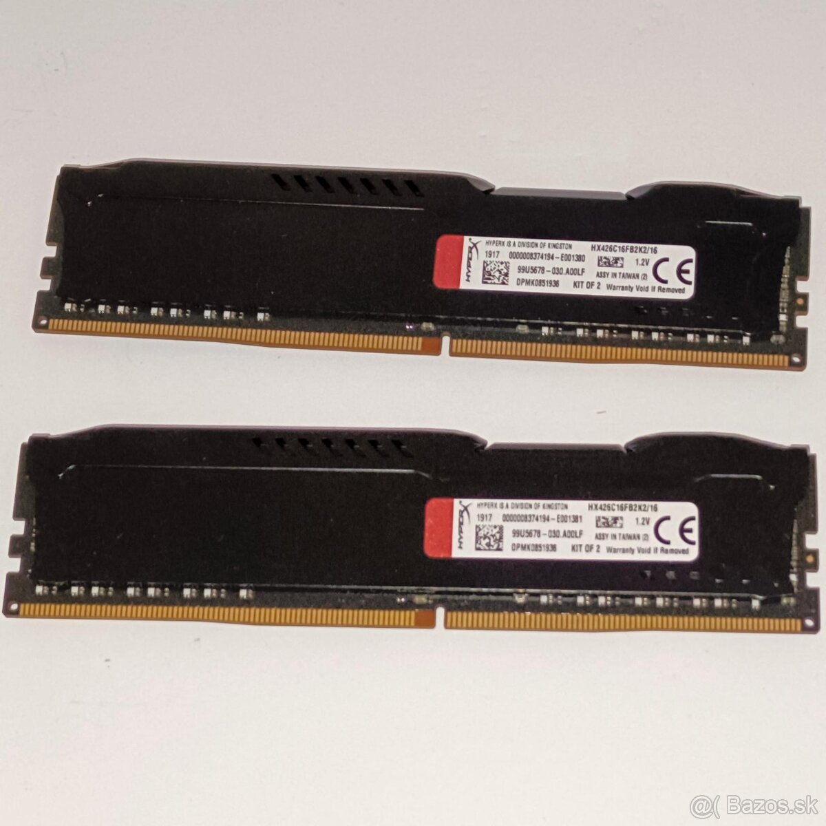 Kingston HyperX 2666MHz 16GB (2x8GB) DDR4