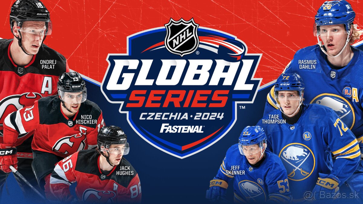 Predám 2 lístky NHL Global series 2024 v Prahe