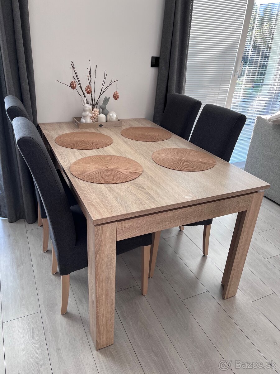 Rozkladací jedálenský stol 140 (180)cm