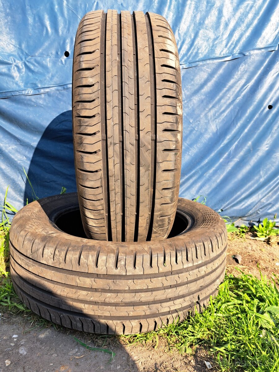 Ponúkam 2 letné pneumatiky Continental Conti 205/55 R16