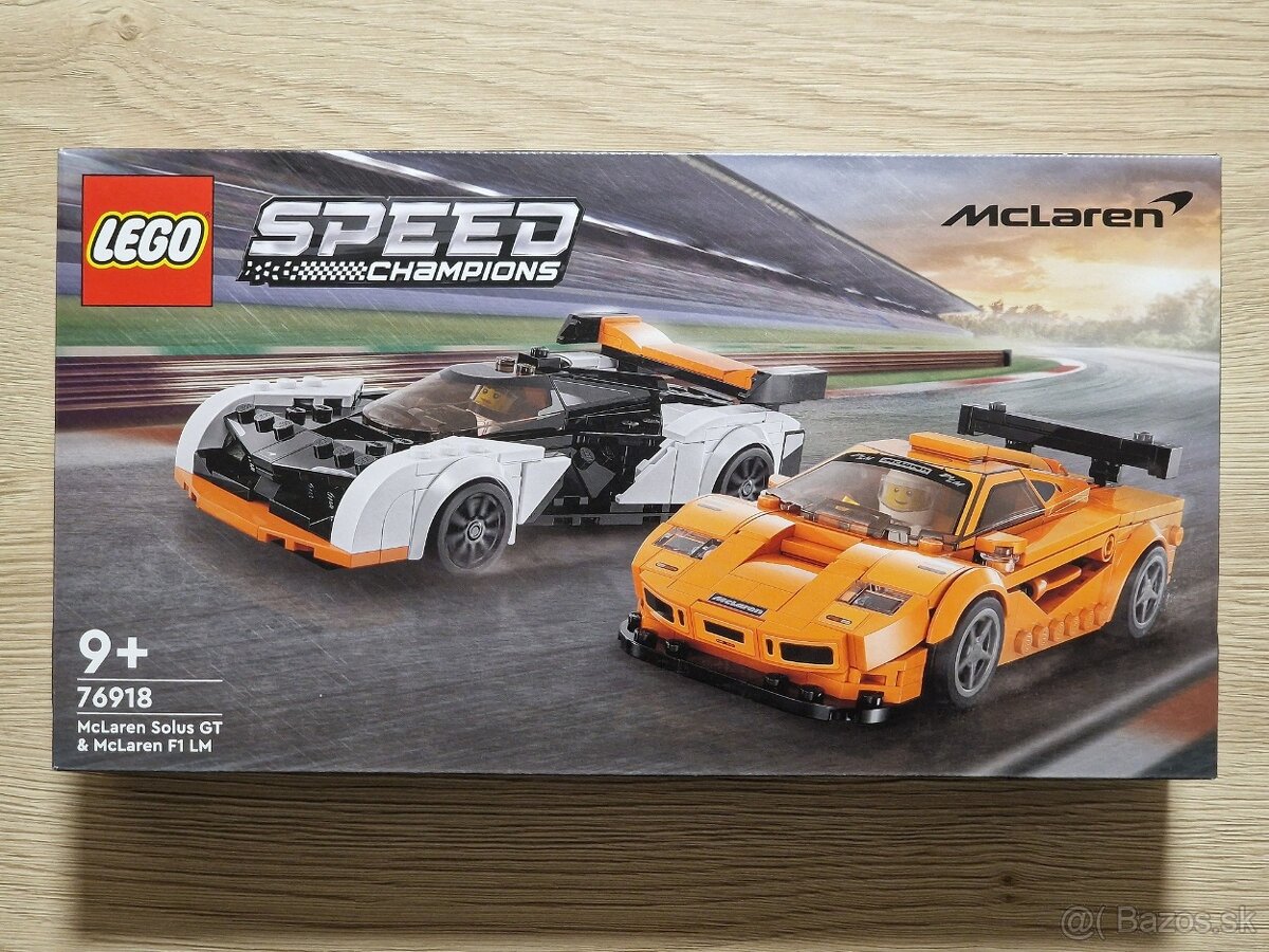 Lego Speed Champions 76918 McLaren Solus GT a McLaren F1 LM