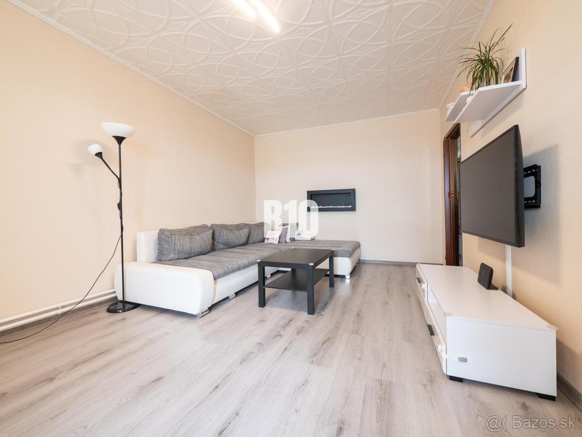 REZERVOVANÉ - Slnečný 3 izbový byt s balkónom - klíma + kot