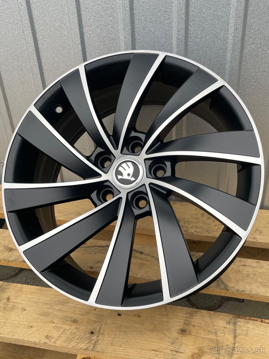 Elektróny 17x7 5x112 et40 škoda superb octavia karoq