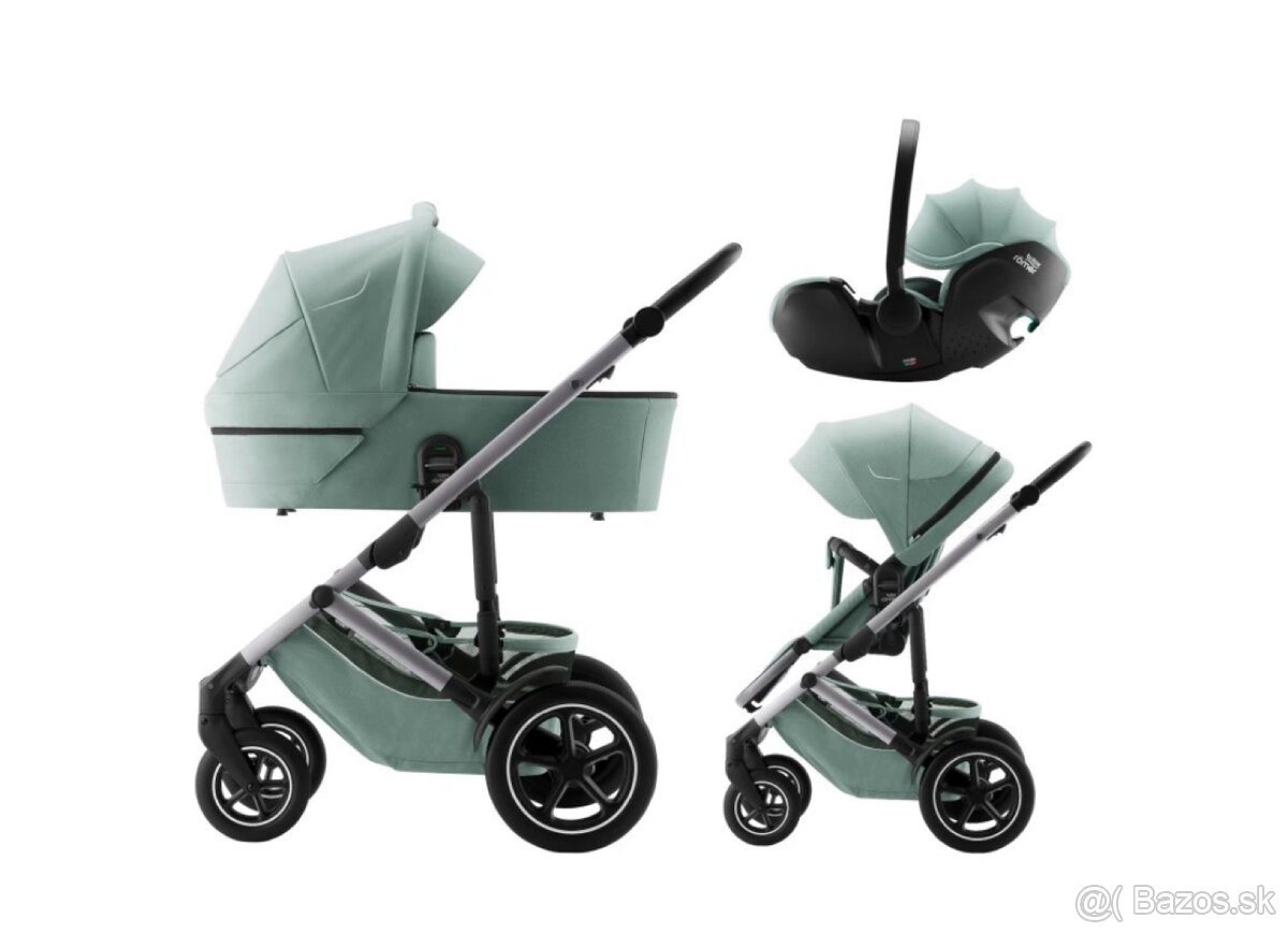 Rezervovane - BRITAX RÖMER Kočík Smile 5Z Jade Green