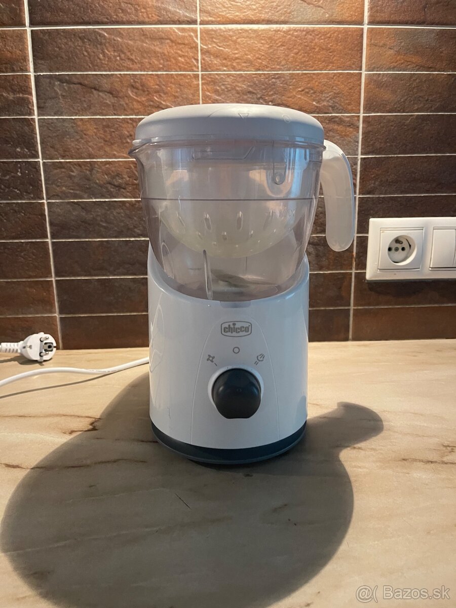 Chicco - Parný hrniec a mixér 4v1 EASY MEAL