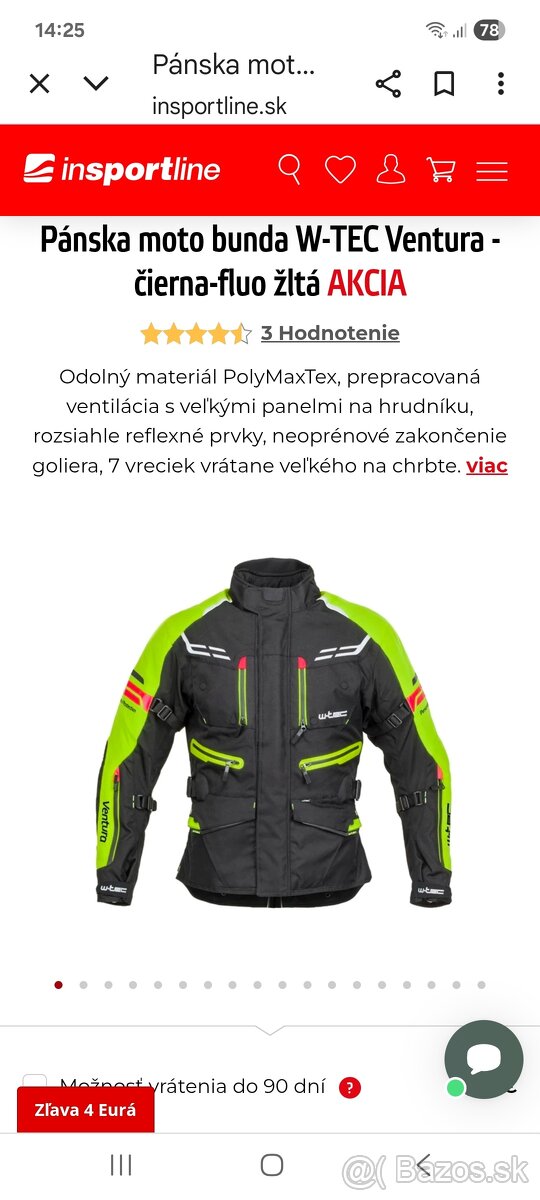 Bunda na motorku