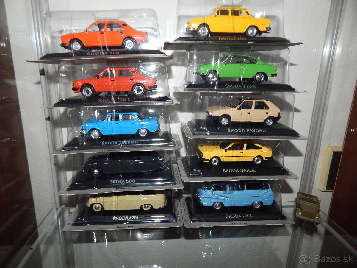 Skoda modely 1:43 nerozbalene