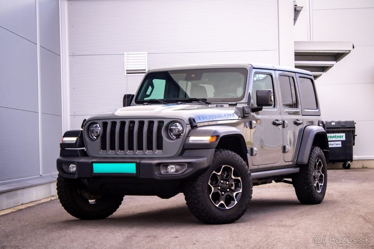 Jeep Wrangler 2.0 PHEV Rubicon 4xe A/T - 1.majiteľ
