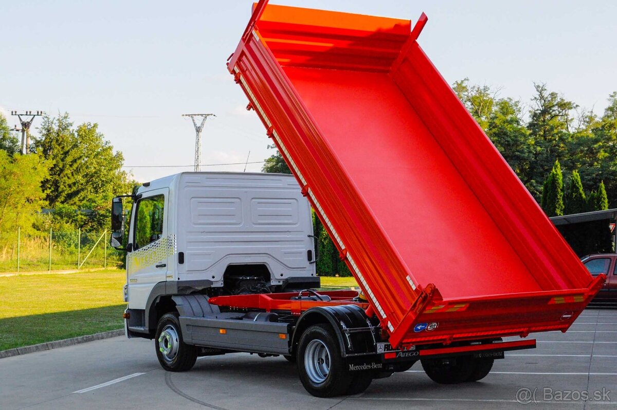 MERCEDES ATEGO 1222 - TROJSTRANNÝ S3 SKLÁPAČ / VYKLÁPAČ EU5