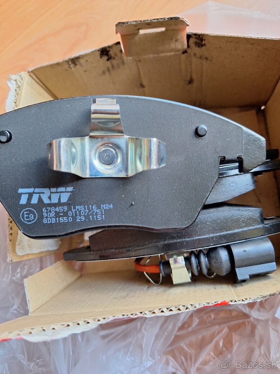 Sada brzdových doštičiek, kotúčová brzda TRW, TR GDB1550