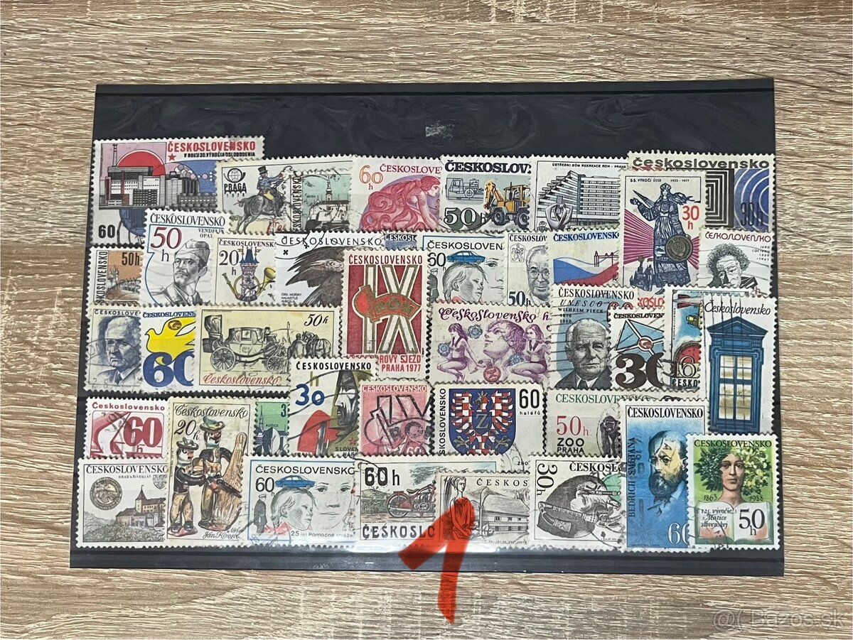 Poštové známky Československo