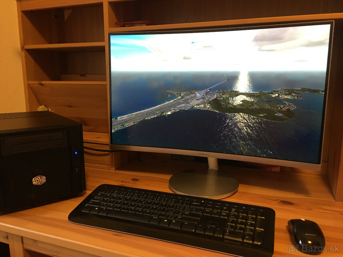 PC zostava Intel Core i7 3770 nVidia GTX1650 27"LCD monitor