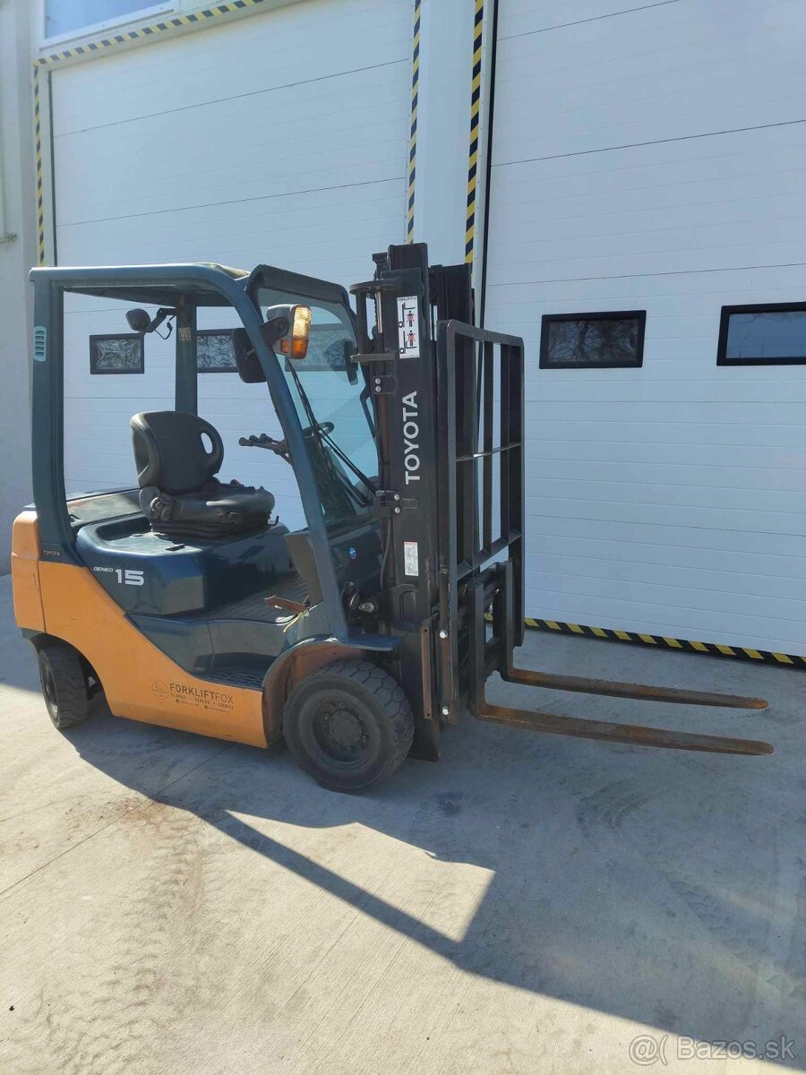 Vysokozdvižný vozík so zárukou-Toyota 02-8FG15