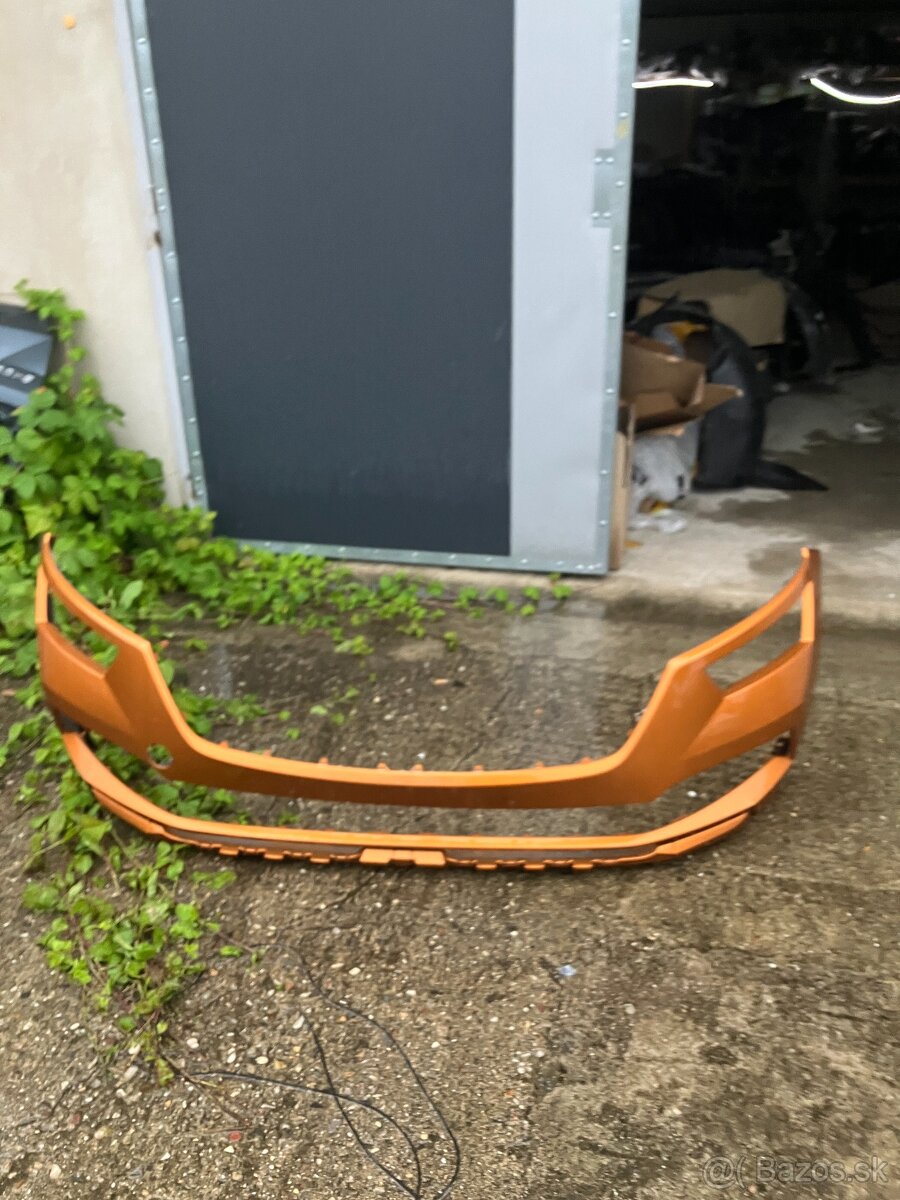 predni naraznik skoda kamiq kamik oranzovy