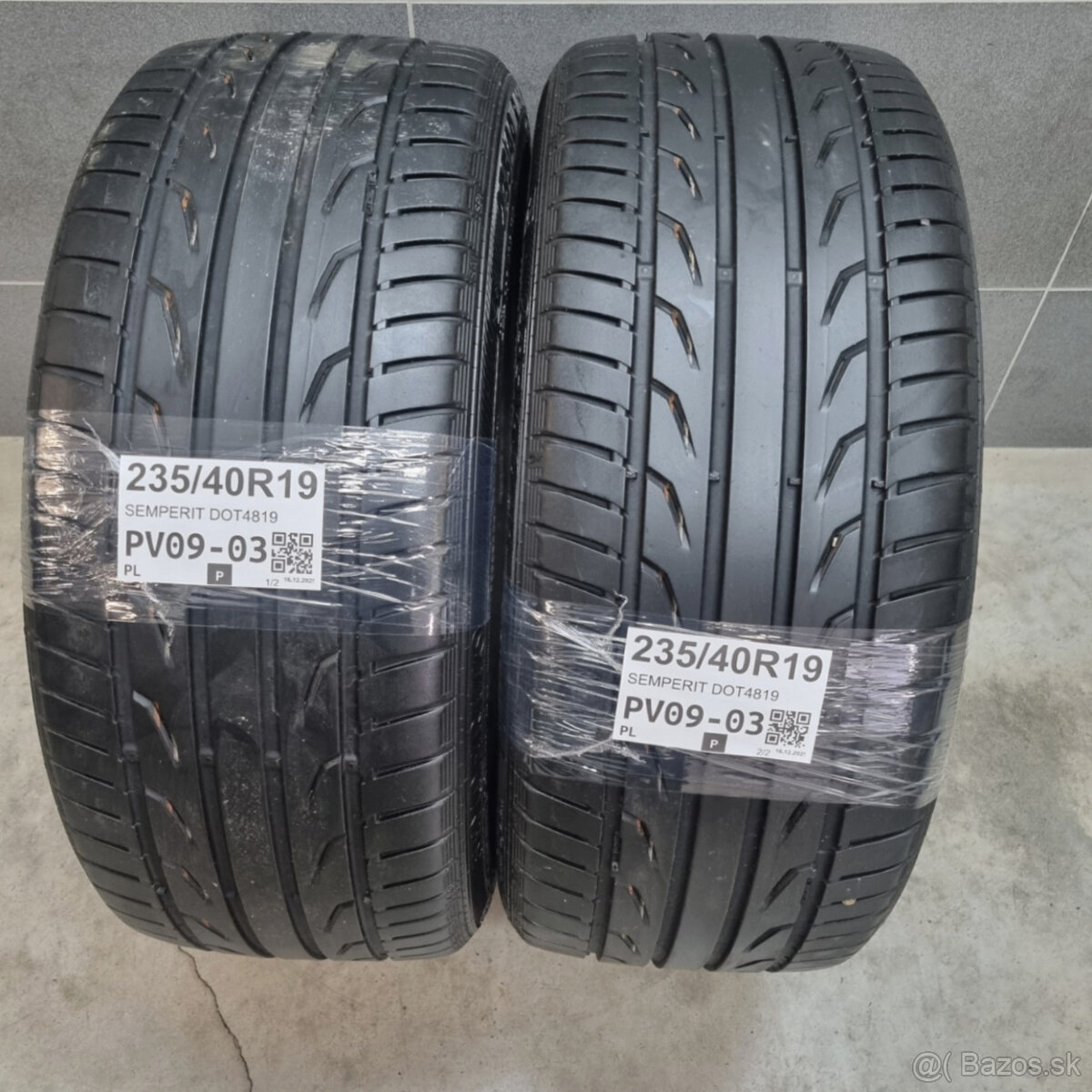 Letné pneumatiky 235/40 R19 SEMPERIT