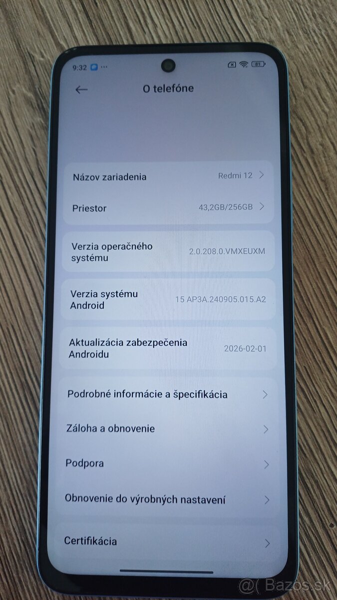 Samsung redmi 12 8/256
