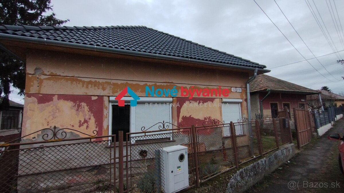NOVÁ CENA/Predaj, rodinný dom so začatou rekonštrukciou-Pohr
