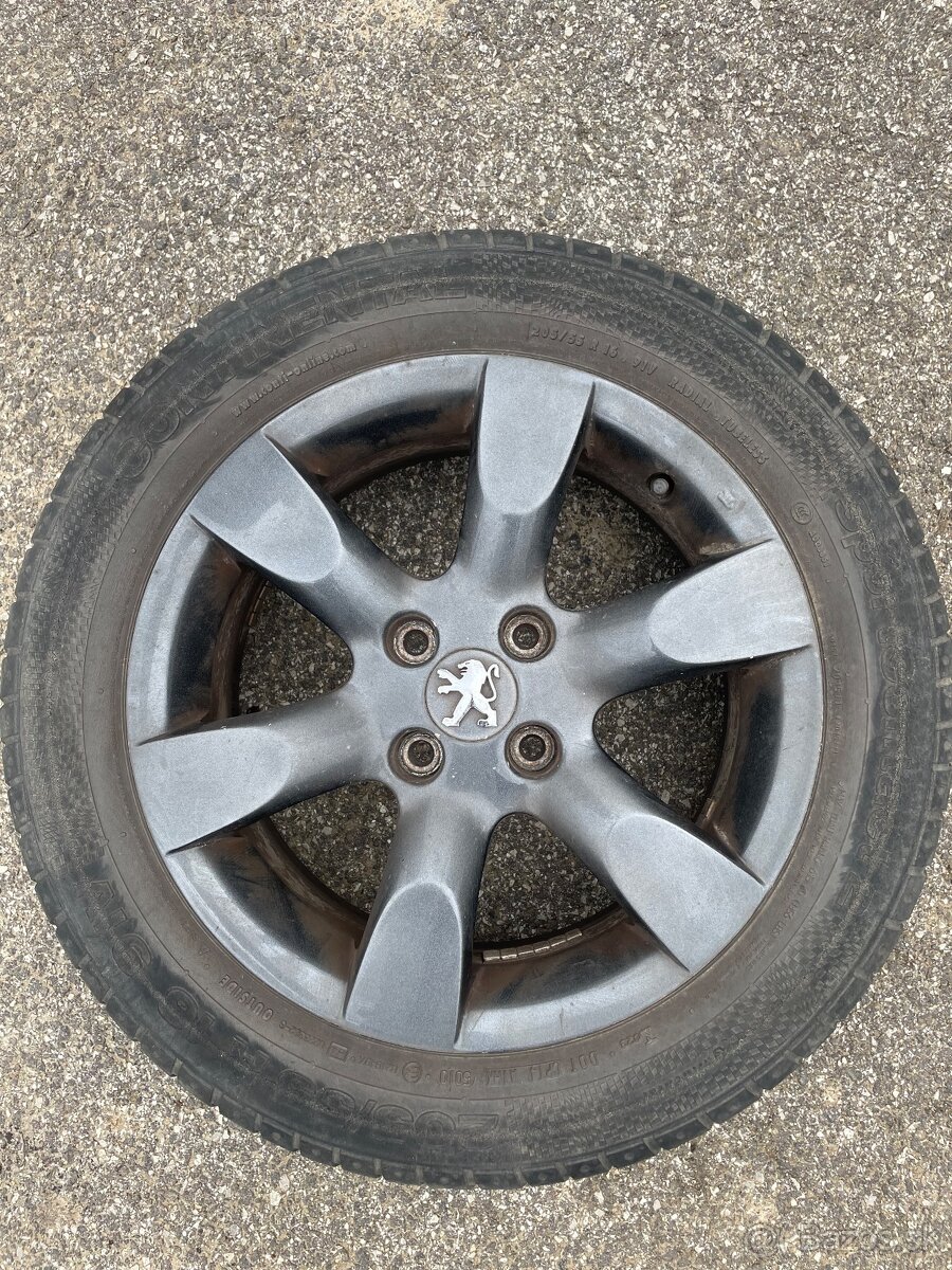 Predám elektróny na Peugeot 205/55 r16