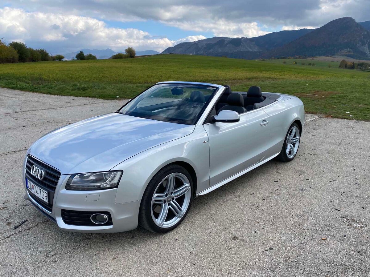 Predám Audi A5 cabrio S-line
