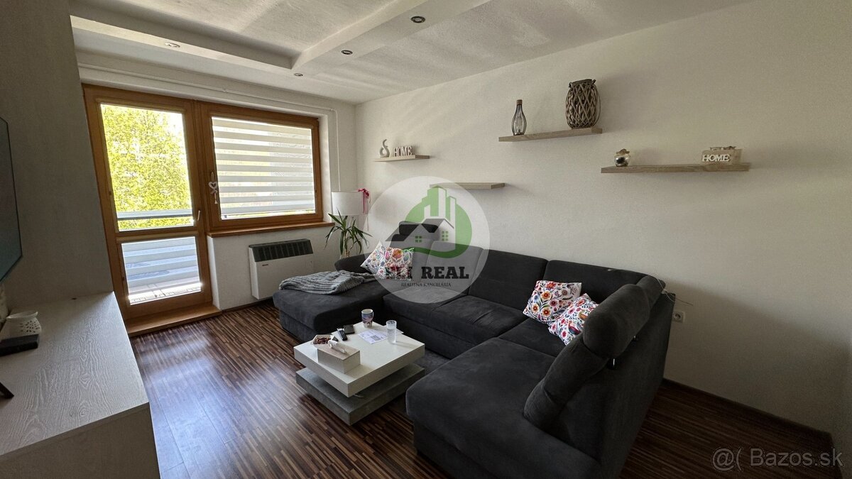 Praktický 2,5-izbový byt s dvoma balkónmi po kompletnej reko