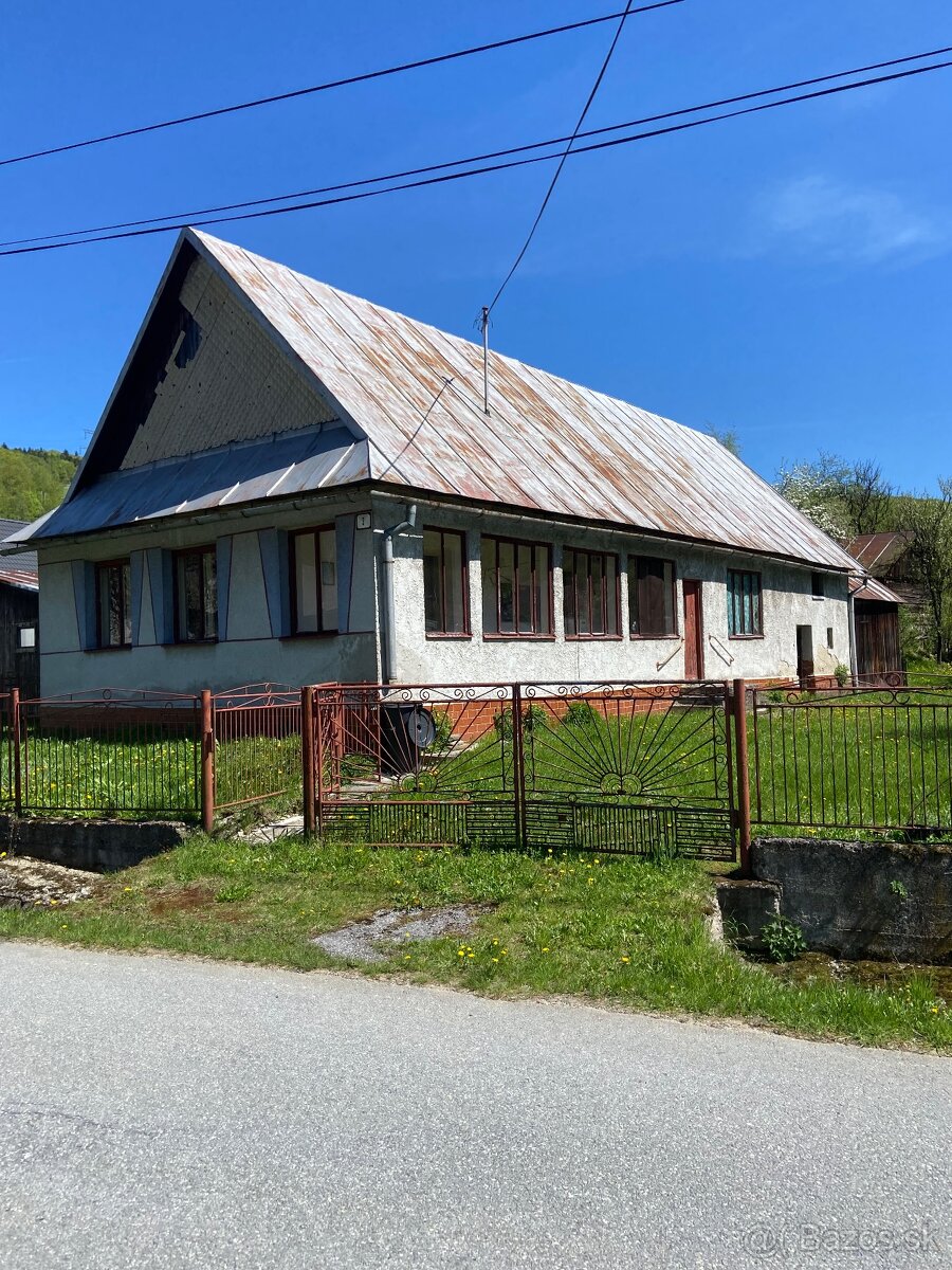 Dom na predaj - Krajná Porúbka