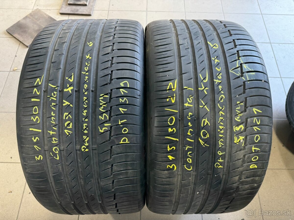 R22 315/30 Continental Premiumcontact 6 107Y 2x5.5MM