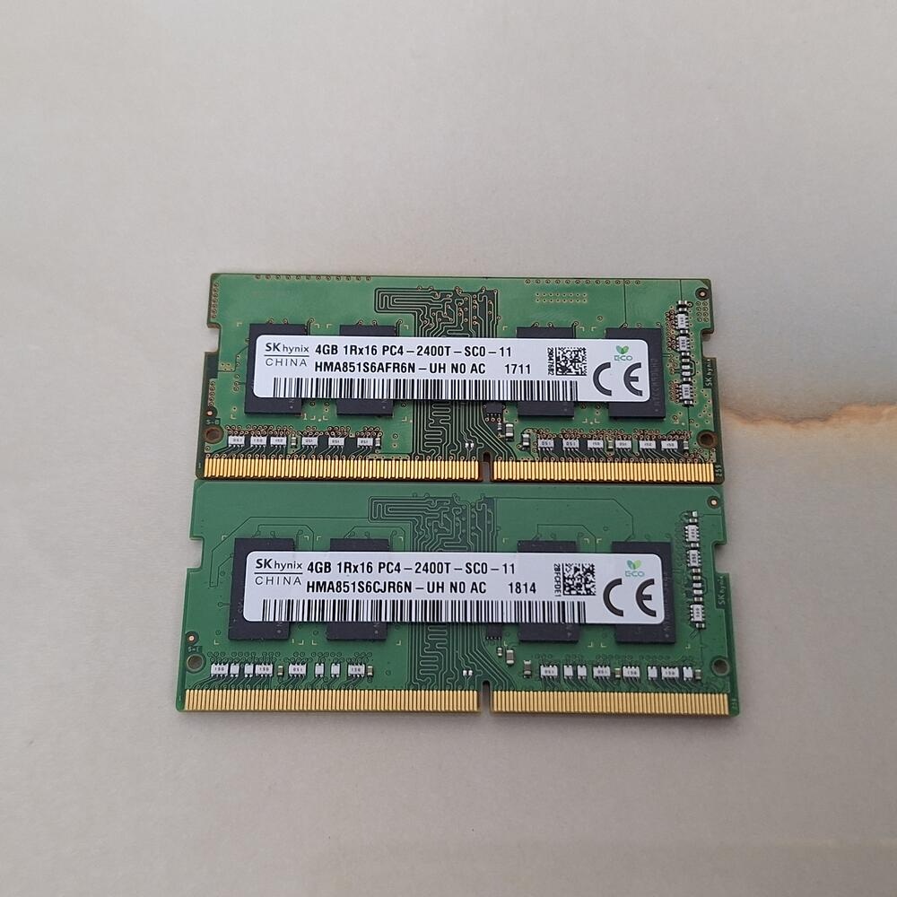 SK Hynix 8GB kit (2x 4GB) SO-DIMM DDR4 notebook 2400MHz
