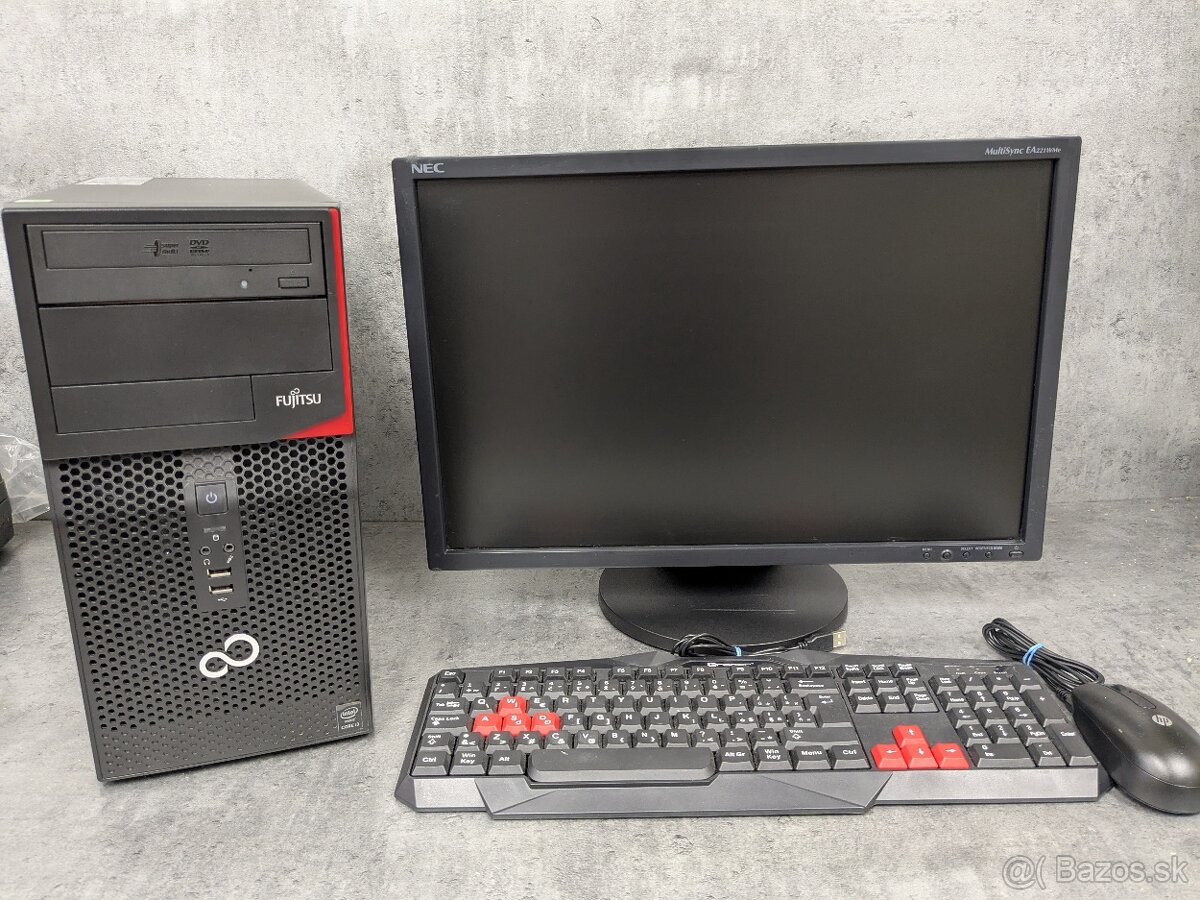 PC zostava - Intel Core i3-4160, 8G/256G, Win11 + monitor