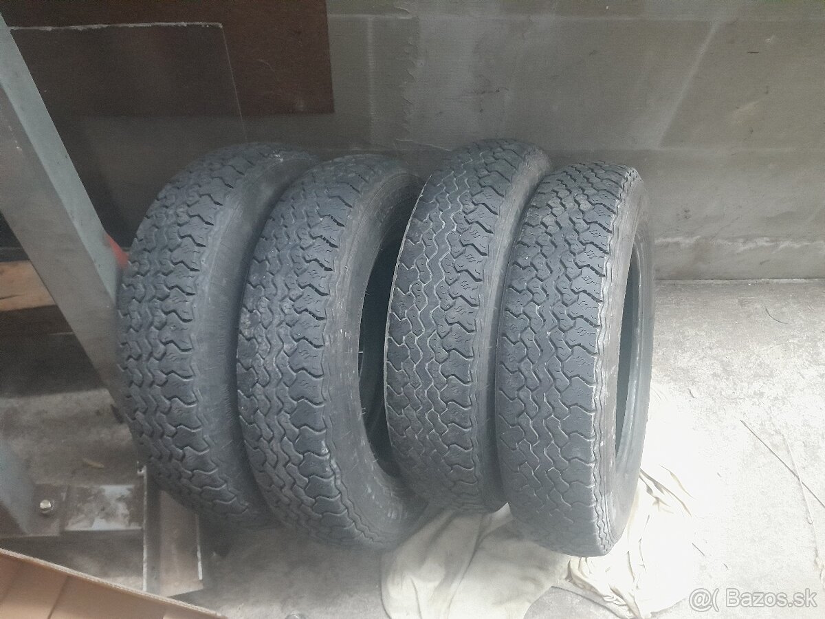 Pneumatiky 155 r14 na škodu 1000mb