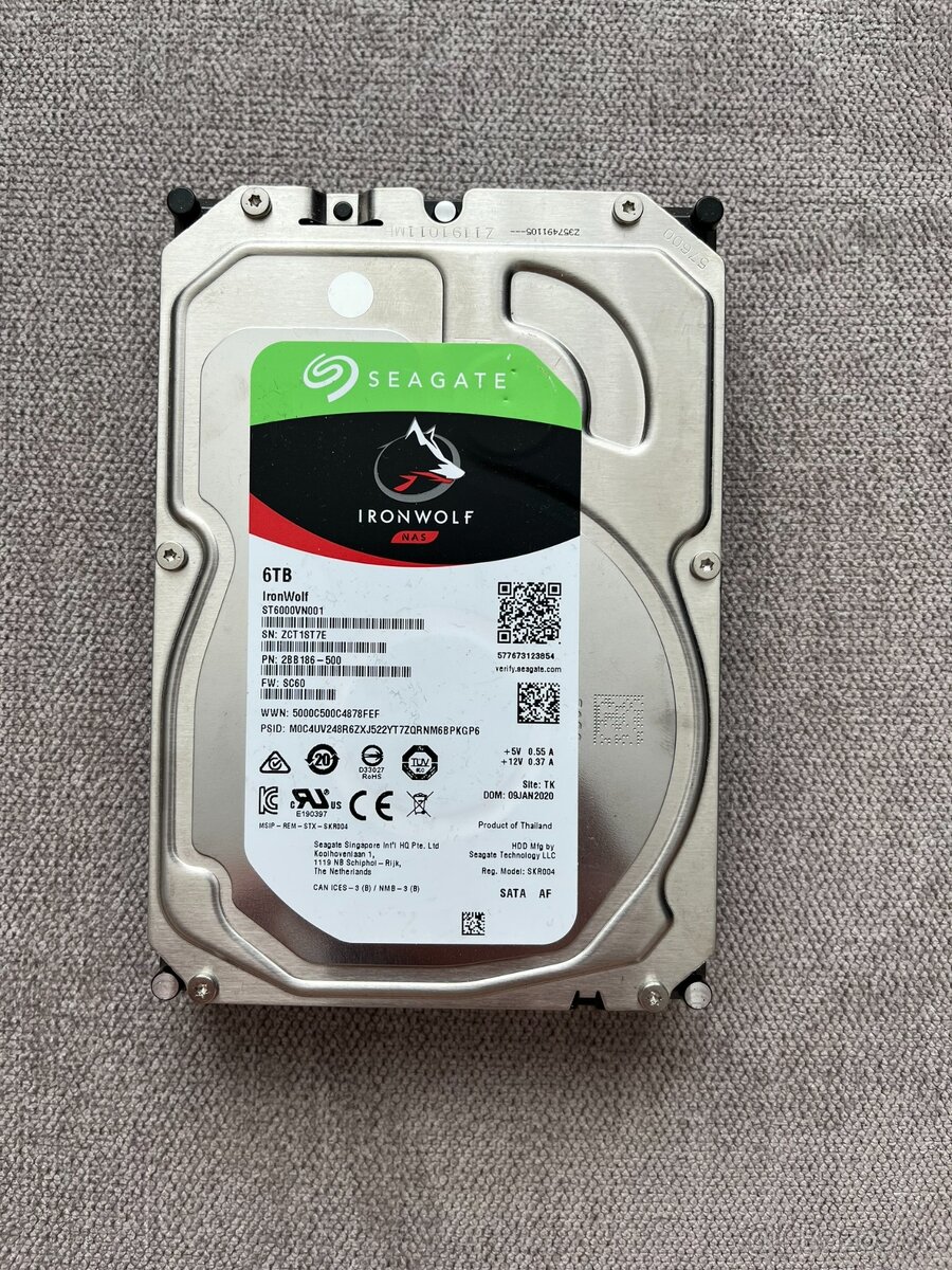 3,5" HDD Seagate / HGST 6TB