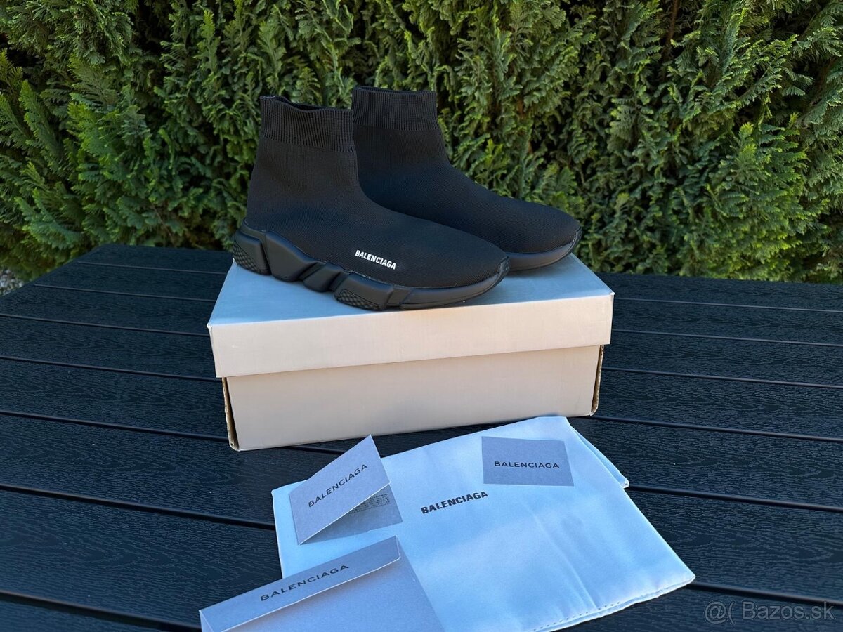 Balenciaga Speed Trainer Black Tenisky