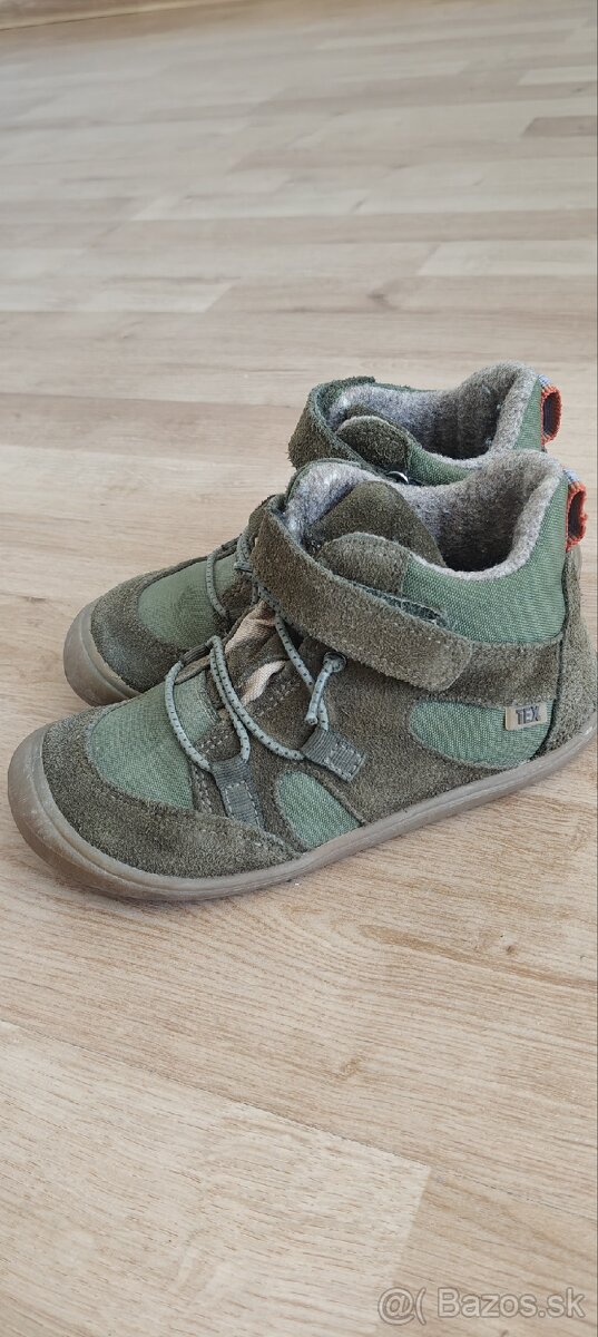 Zimné barefoot koel veľkosť 30