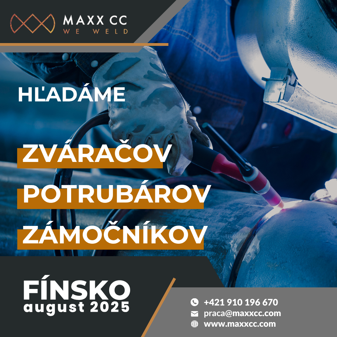 Zvárači, potrubári, zámočníci FÍNSKO