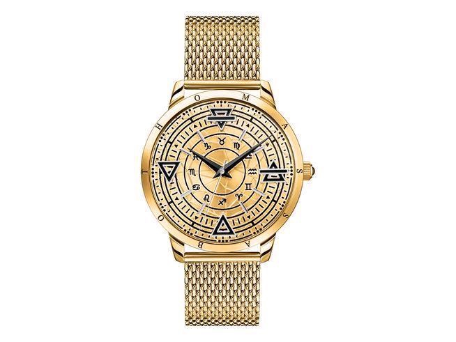 Krasne luxusne zlate hodinky/ hodiny Thomas Sabo
