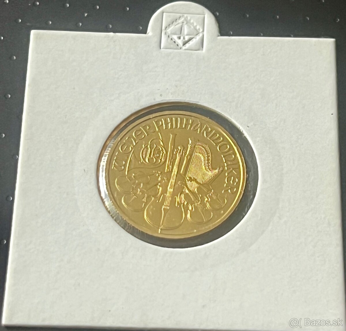 1/4 OZ Wiener Philharmoniker, za akuálnu cenu zlata